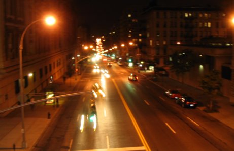 street from campus